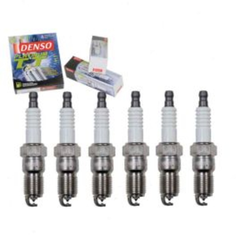 6 pc DENSO Platinum TT Spark Plugs for 1986-2005 Buick LeSabre 3.0L 3.8L V6
