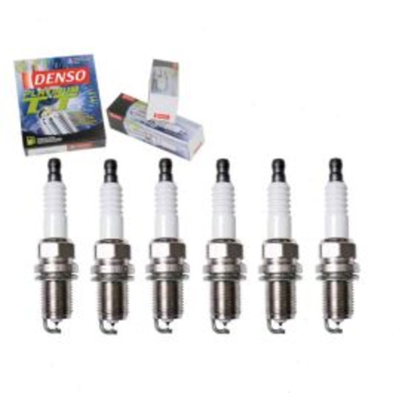 6 pc DENSO Platinum TT Spark Plugs for 2002-2005 Saturn L300 3.0L V6