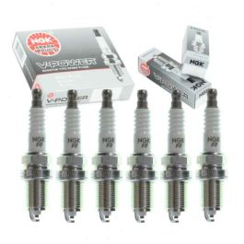6 pc NGK V-Power 7373 FR5 Spark Plugs