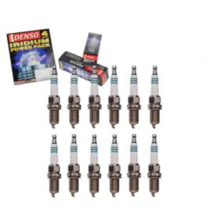 12 pc DENSO Iridium Power Spark Plugs for 1999-2003 Mercedes-Benz ML320 3.2L V6