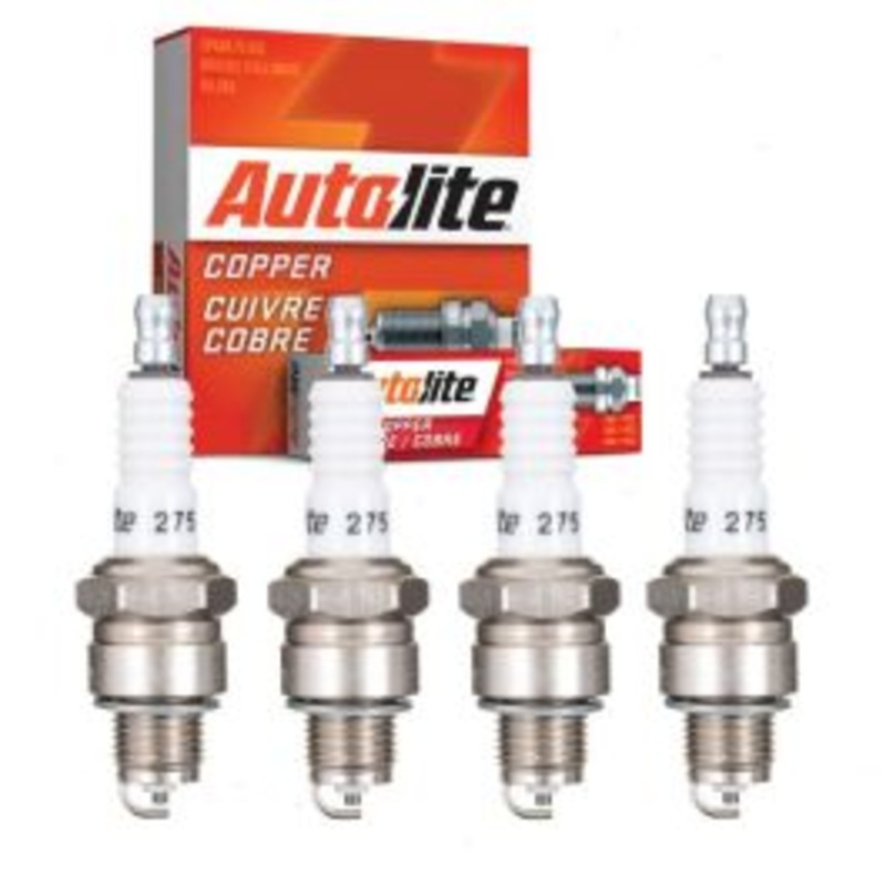 4 pc Autolite Copper Core Spark Plugs for 1956 Fiat 500