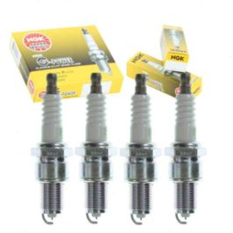 4 pc NGK G-Power Spark Plugs for 1989 Geo Spectrum 1.5L L4