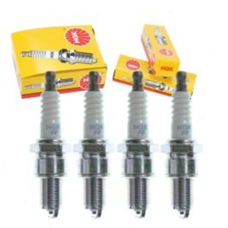 4 pc NGK Standard Spark Plugs for 1978-1995 Dodge Colt 1.5L 2.6L L4