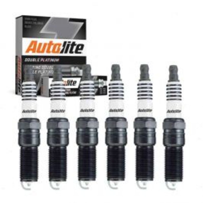 6 pc Autolite Double Platinum Spark Plug for 2009-2010 Suzuki Grand Vitara
