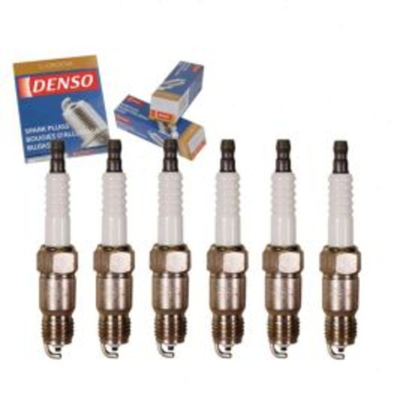 6 pc DENSO Standard U-Groove Spark Plugs for 1994-1995 Chevrolet K1500 4.3L V6