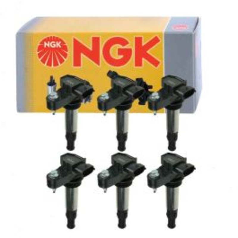 6 pc NGK 49015 U5049 Ignition Coils