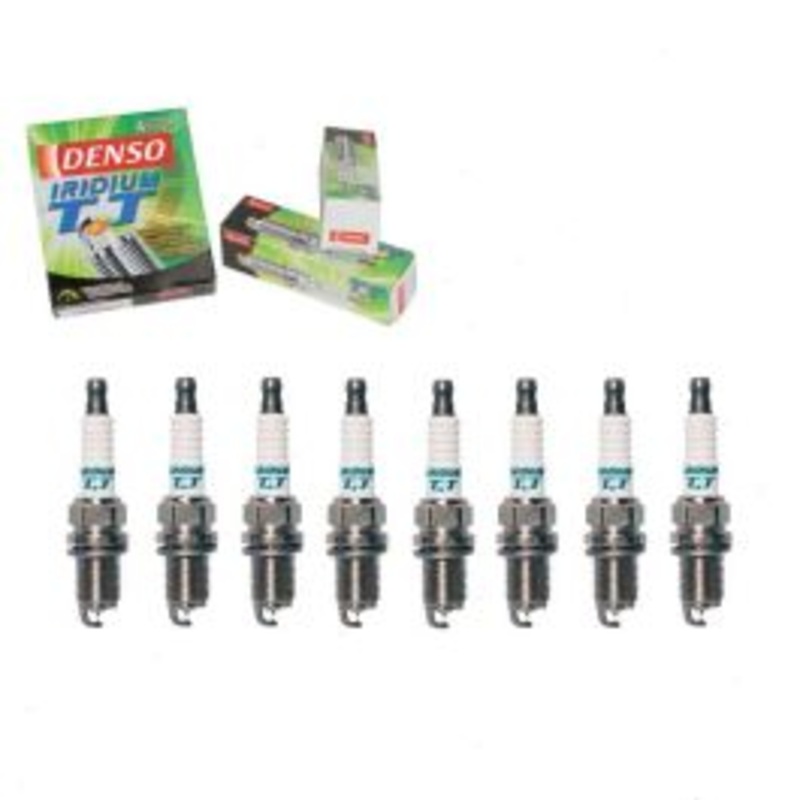 8 pc DENSO Iridium TT Spark Plugs for 1992-2008 Dodge Dakota 4.7L 5.2L 5.9L V8