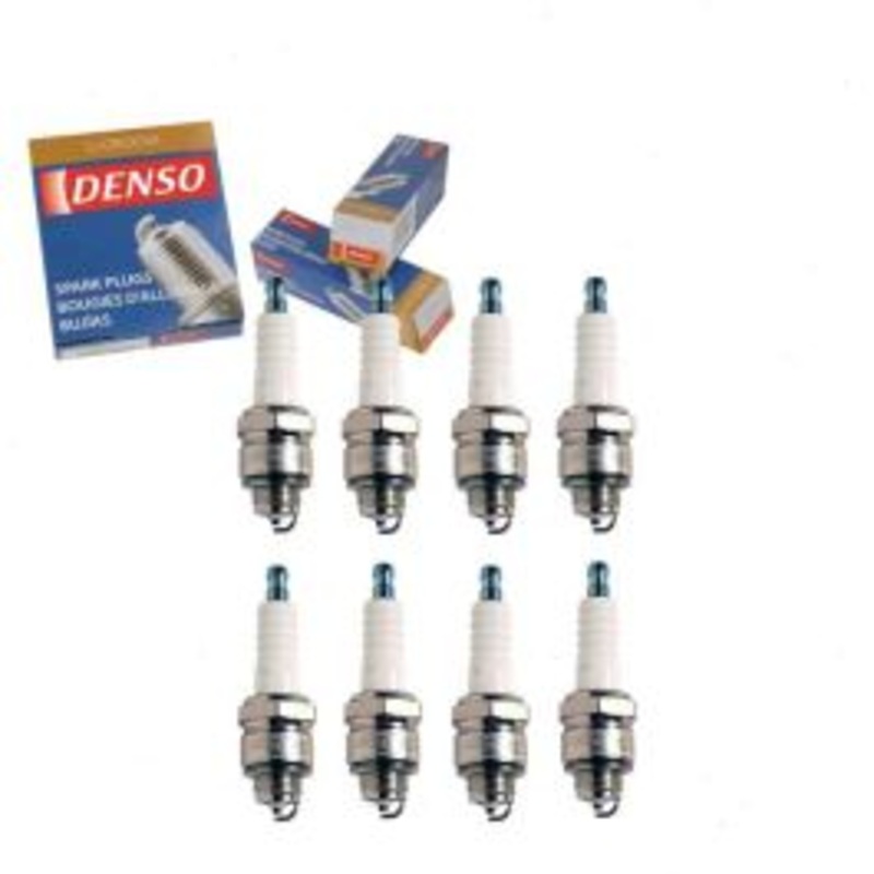 8 pc DENSO Standard U-Groove Spark Plugs for 1972-1974 International MS1210 5.0L V8