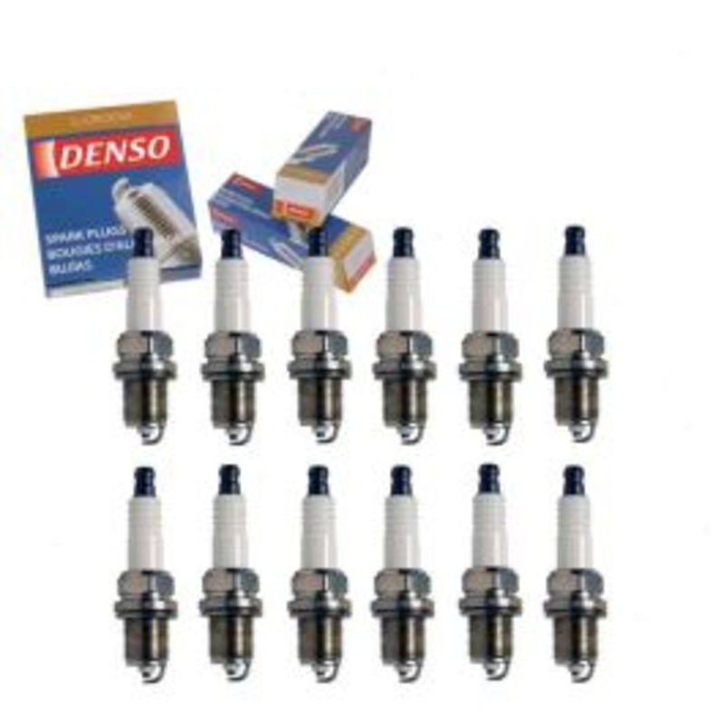 12 pc DENSO Standard U-Groove Spark Plugs for 1991-1992 BMW 850i 5.0L V12