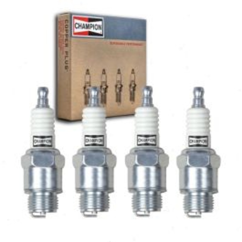 4 pc Champion Industrial Spark Plugs for 1915 Stutz Model 4F