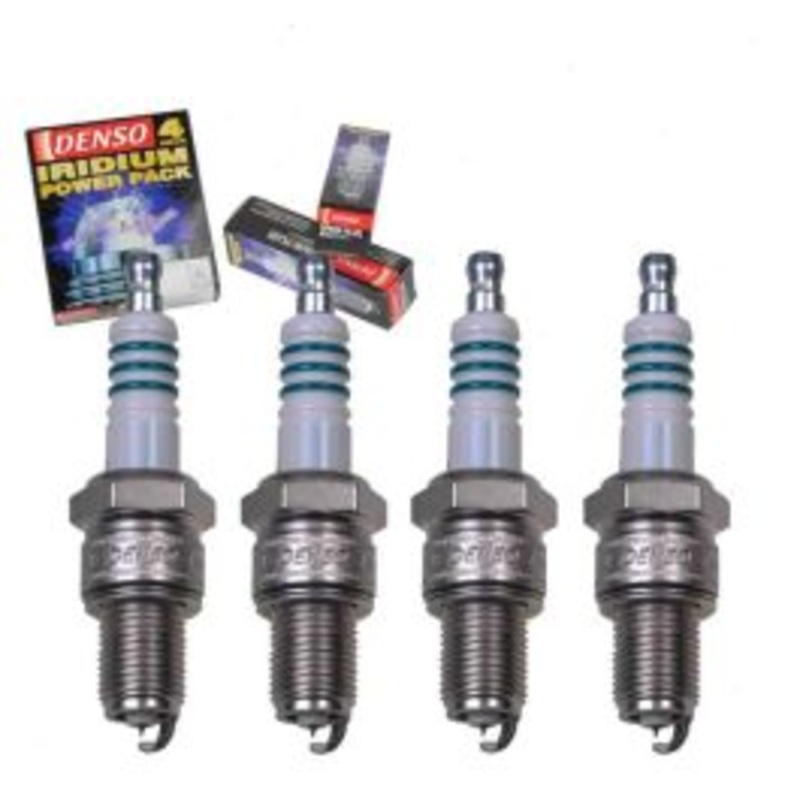 4 pc DENSO Iridium Power Spark Plugs for 1974 Mercedes-Benz 230 2.3L L4