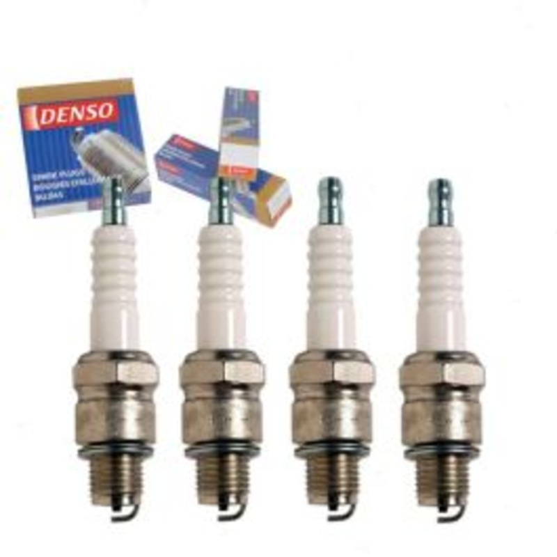 4 pc DENSO Standard Spark Plugs for 1966-1973 Volkswagen Fastback 1.6L H4