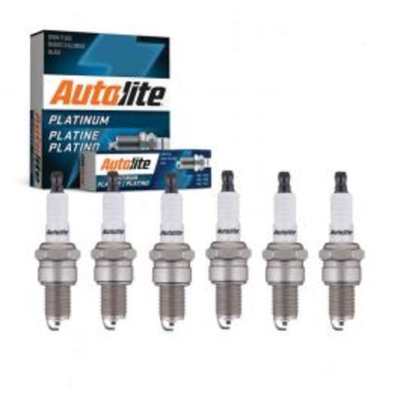 6 pc Autolite Platinum Spark Plug for 1968-1976 Triumph TR6 2.5L L6