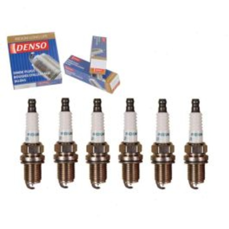 6 pc DENSO Iridium Long Life Spark Plugs for 2000-2004 Audi A6 Quattro 2.7L 3.0L V6
