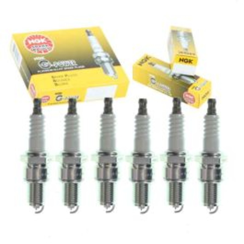 6 pc NGK G-Power Spark Plugs for 1965-1971 Jeep J-100 3.8L L6