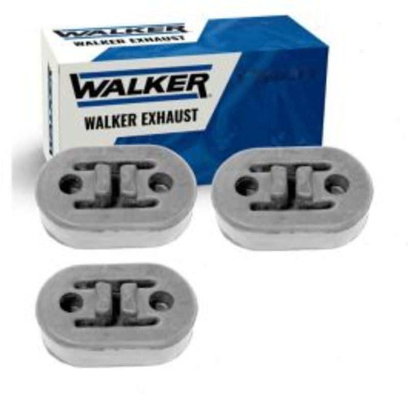 3 pc Walker Exhaust System Insulators for 2012-2014 Ford Edge 2.0L L4