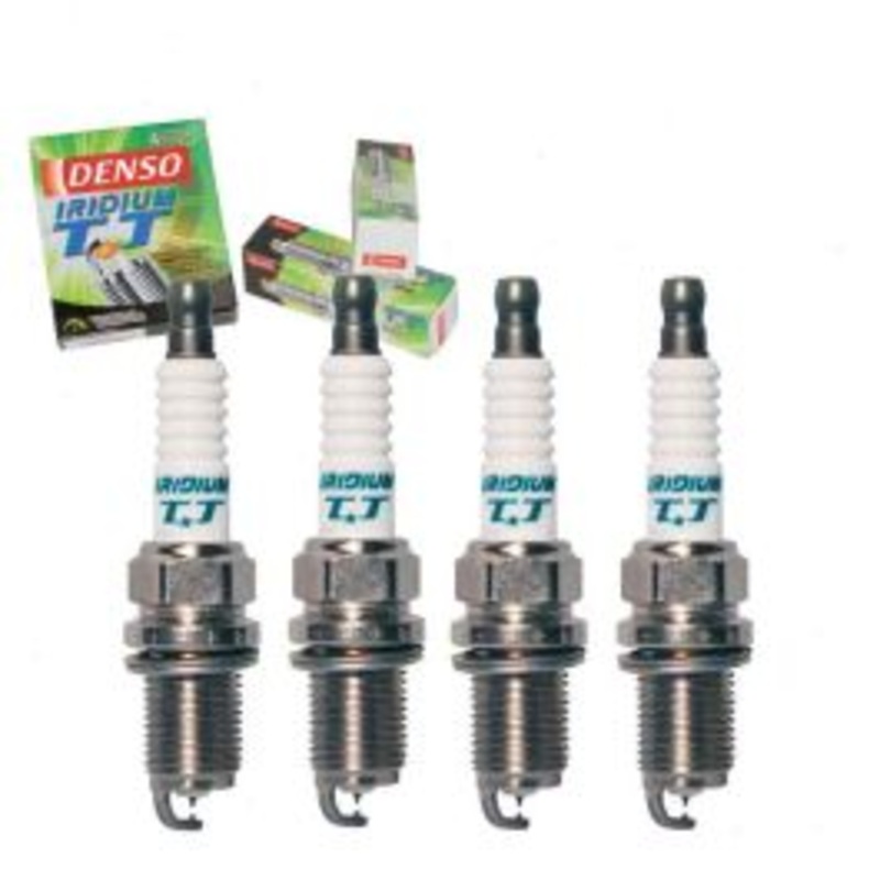4 pc DENSO Iridium TT Spark Plugs for 1999-2002 Daewoo Leganza 2.2L L4