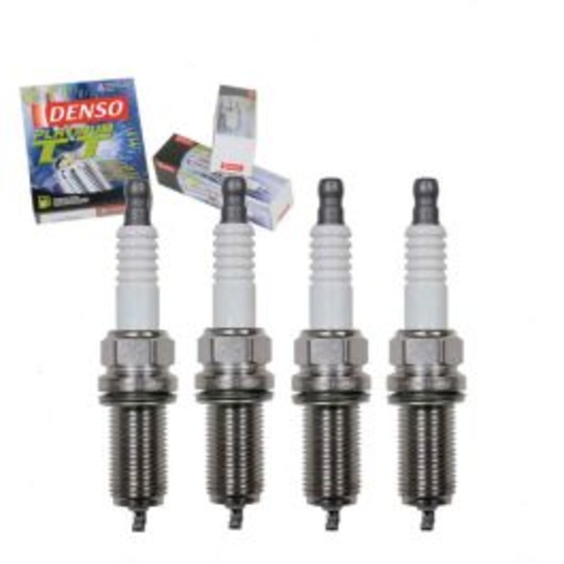 4 pc DENSO Platinum TT Spark Plugs for 2013-2014 Subaru WRX 2.5L H4