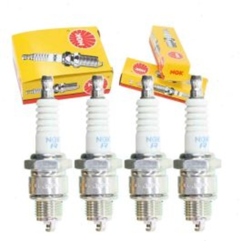 4 pc NGK Standard Spark Plugs for 1970-1972 Citroen D Special 2.0L L4