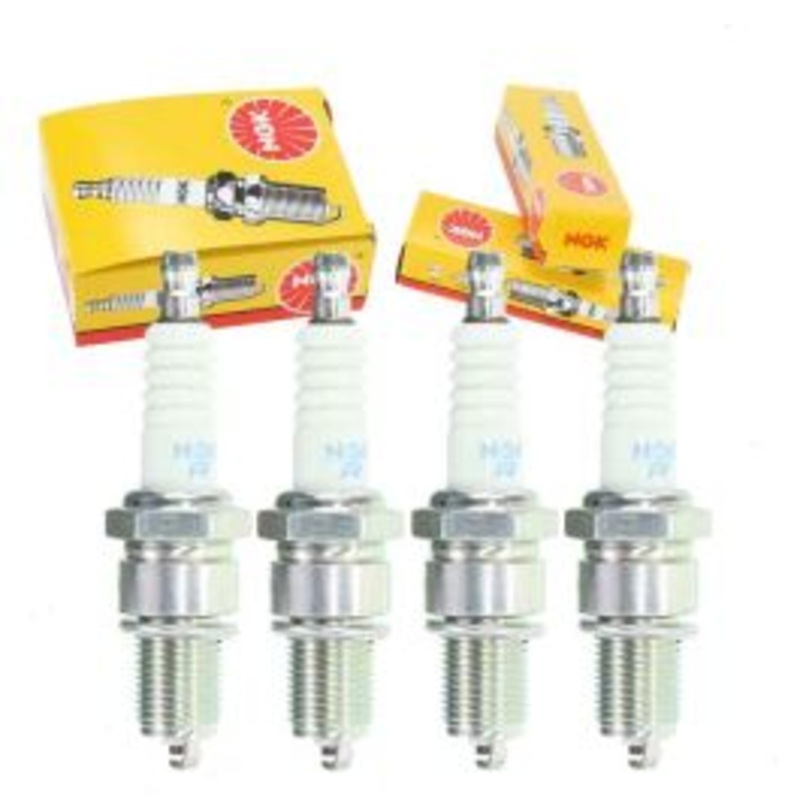 4 pc NGK Standard Spark Plugs for 1970-1995 Toyota Pickup 1.9L 2.0L 2.2L 2.4L L4