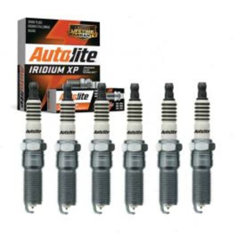 6 pc Autolite Iridium XP Spark Plug for 2008-2019 Buick Enclave