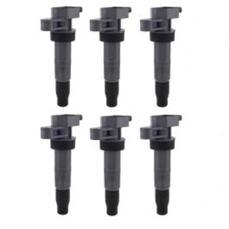 6 pc Hitachi Ignition Coils for 2009-2011 Kia Borrego 3.8L V6