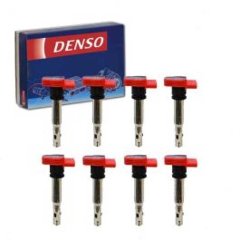 8 pc DENSO Direct Ignition Coils for 2008-2012 Audi S5 4.2L V8