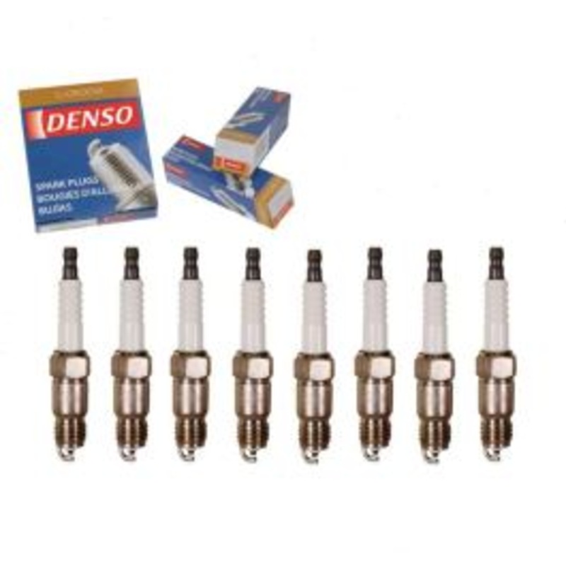 8 pc DENSO Standard U-Groove Spark Plugs for 1987-1991 GMC R3500 5.7L 7.4L V8