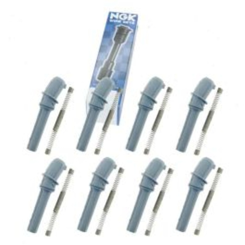 8 pc NGK Ignition Coil Boots for 1998-2011 Lincoln Town Car 4.6L V8