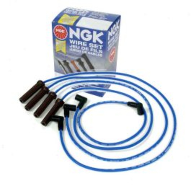 NGK Spark Plug Wire Set for 1998-2000 Isuzu Hombre 2.2L L4
