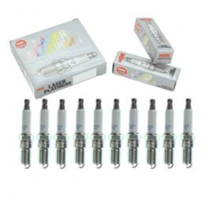 10 pc NGK Laser Platinum 7740 PTR5C-13 Spark Plugs
