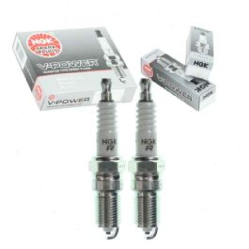 2 pc NGK V-Power 2238 TR5 Spark Plugs