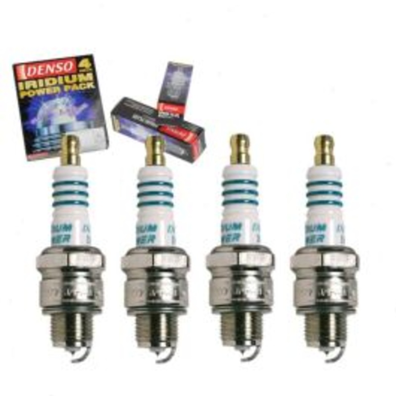 4 pc DENSO Iridium Power Spark Plugs for 1968-1971 Volkswagen Campmobile 1.6L H4