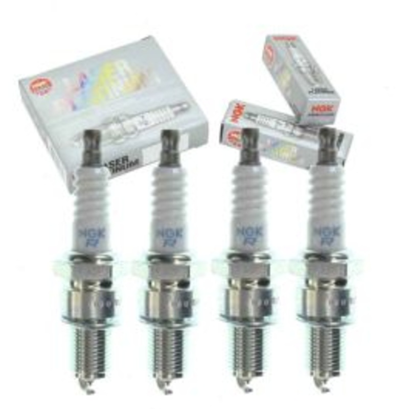4 pc NGK Laser Platinum Spark Plugs for 1984-1987 Plymouth Voyager 2.6L L4