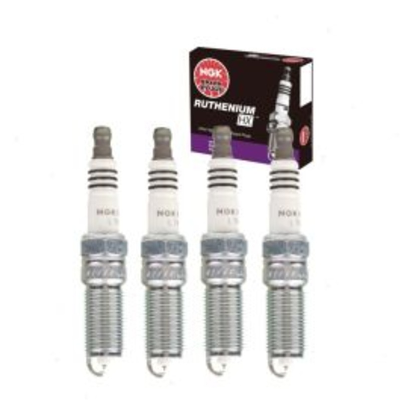 4 pc NGK Ruthenium HX Spark Plugs for 2013-2017 Ford Taurus 2.0L L4