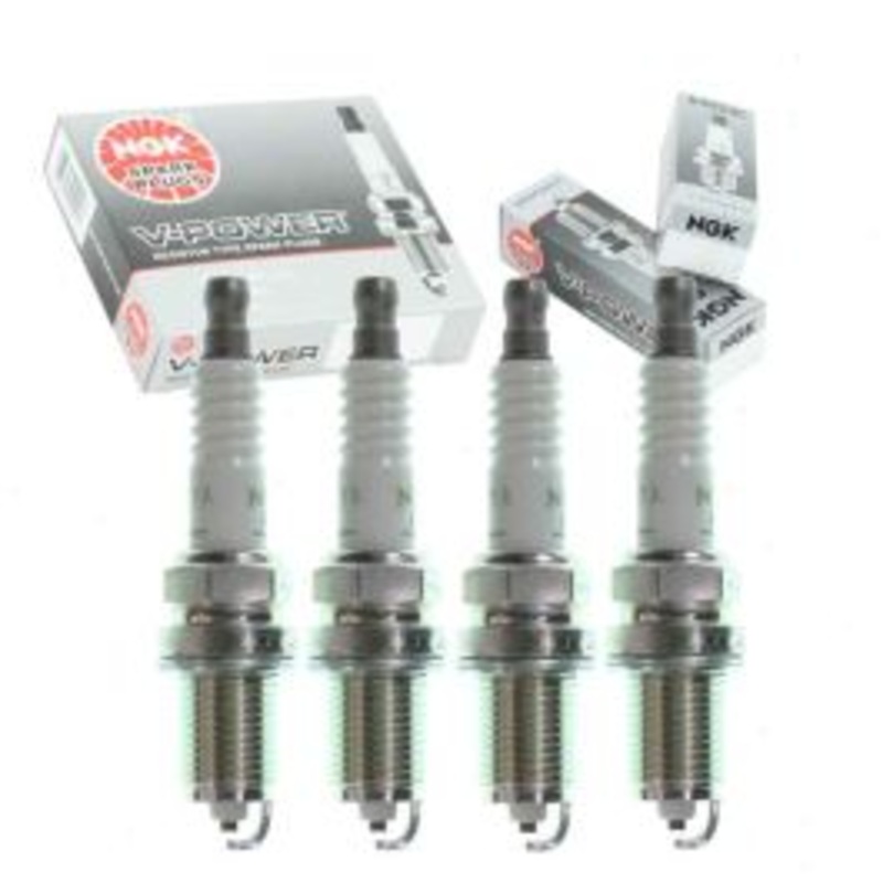 4 pc NGK V-Power Spark Plugs for 1991 Toyota MR2 2.2L L4