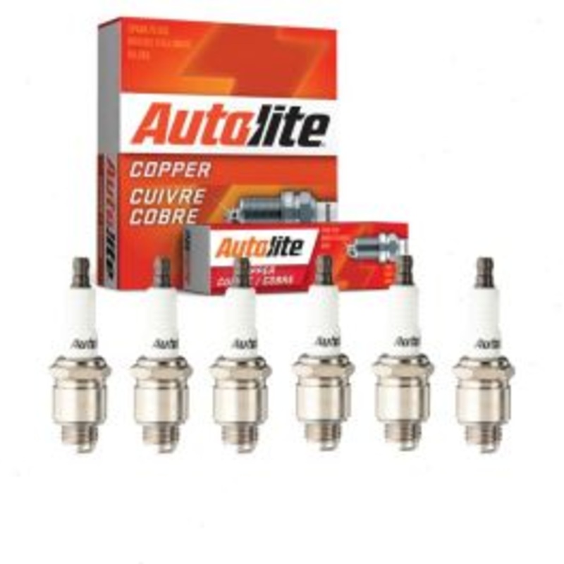6 pc Autolite Copper Core Spark Plugs for 1941-1947 Dodge WC