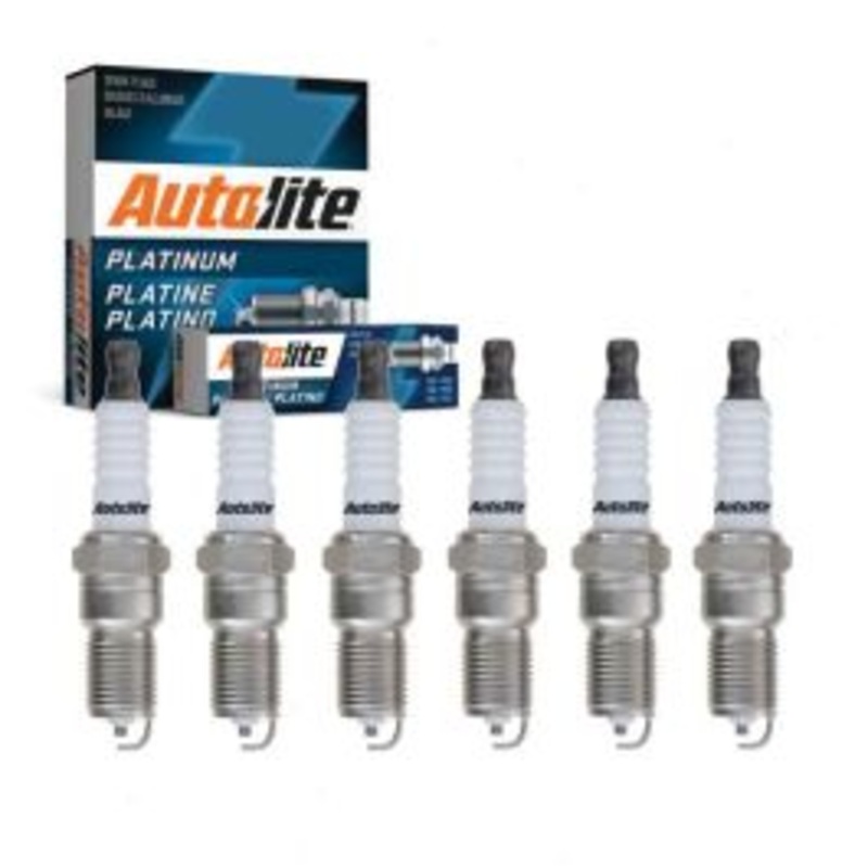 6 pc Autolite Platinum Spark Plug for 1993-2004 Buick Regal 3.1L 3.8L V6
