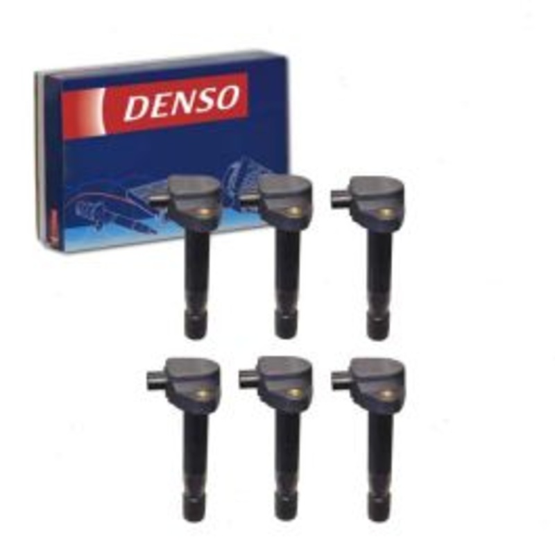 6 pc DENSO Direct Ignition Coils for 2009-2012 Acura RL 3.7L V6