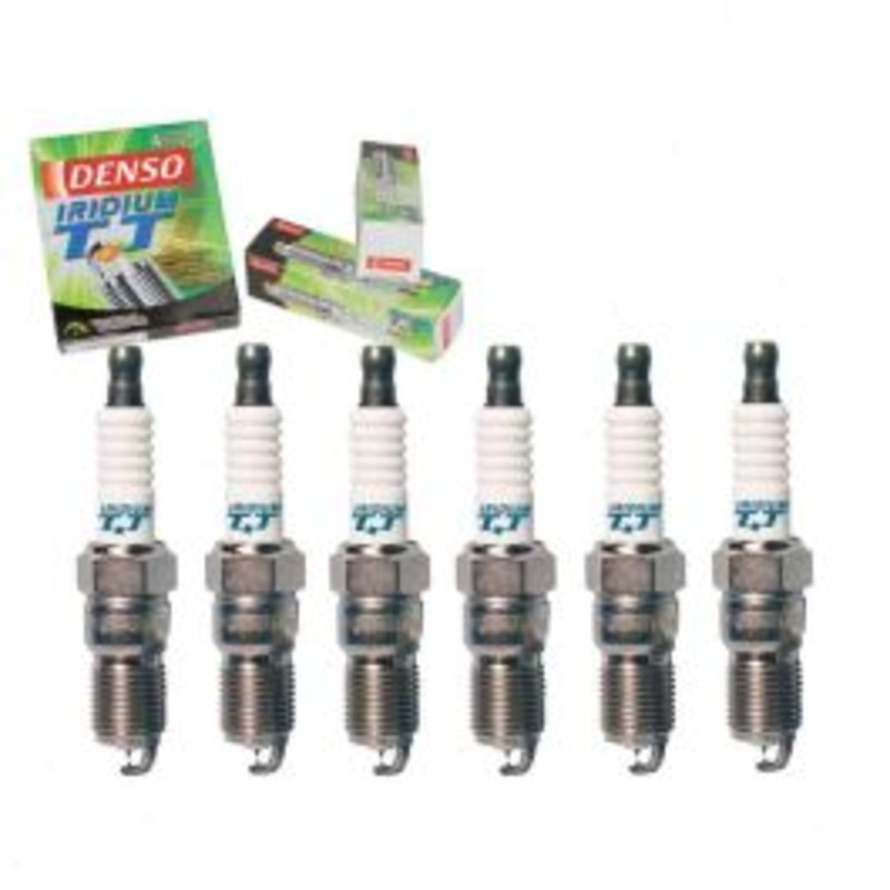 6 pc DENSO Iridium TT Spark Plugs for 1986-1987 Buick Somerset 3.0L V6