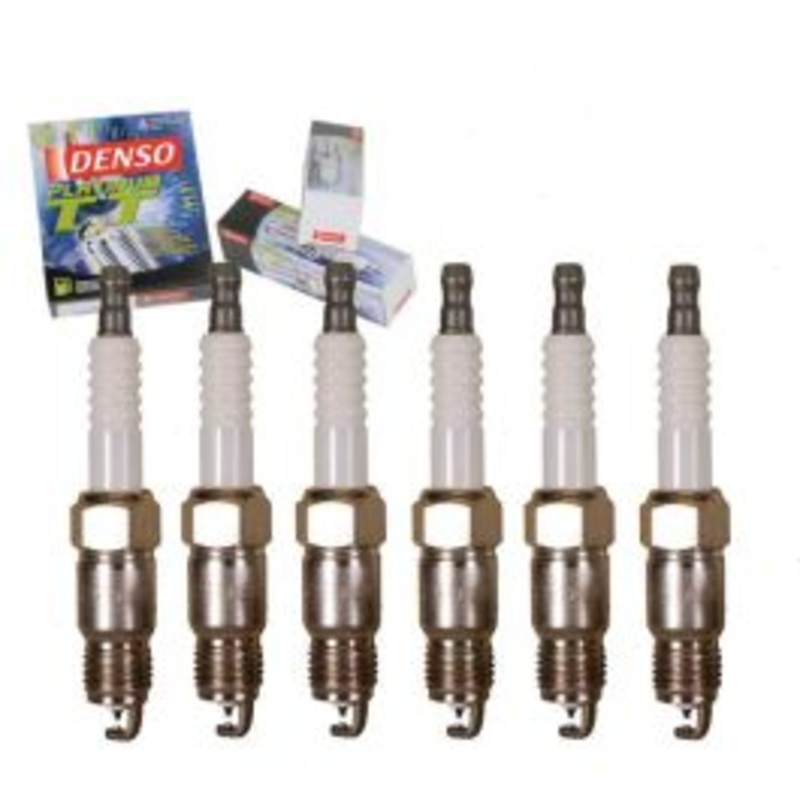 6 pc DENSO Platinum TT Spark Plugs for 1982-1993 Pontiac Firebird 2.8L 3.4L V6