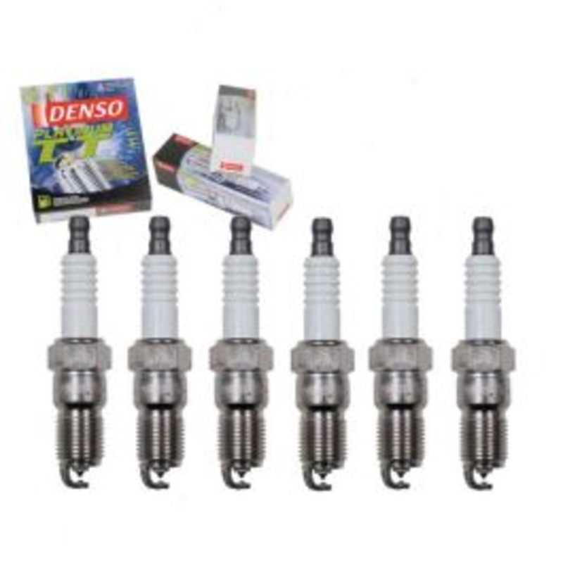 6 pc DENSO Platinum TT Spark Plugs for 2006-2011 Buick Lucerne 3.8L 3.9L V6