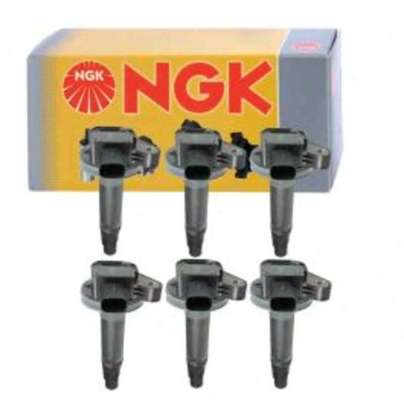 6 pc NGK Ignition Coils for 2011-2016 Ford F-150 3.5L 3.7L V6