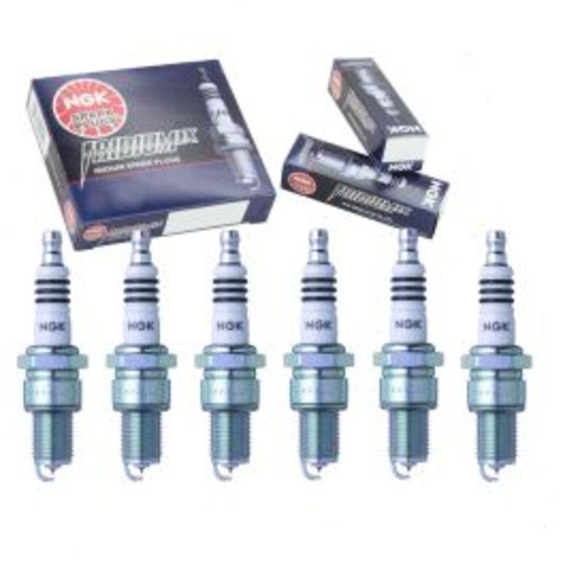 6 pc NGK Iridium IX Spark Plugs for 1969-1971 International M800 Post Office 3.8L L6