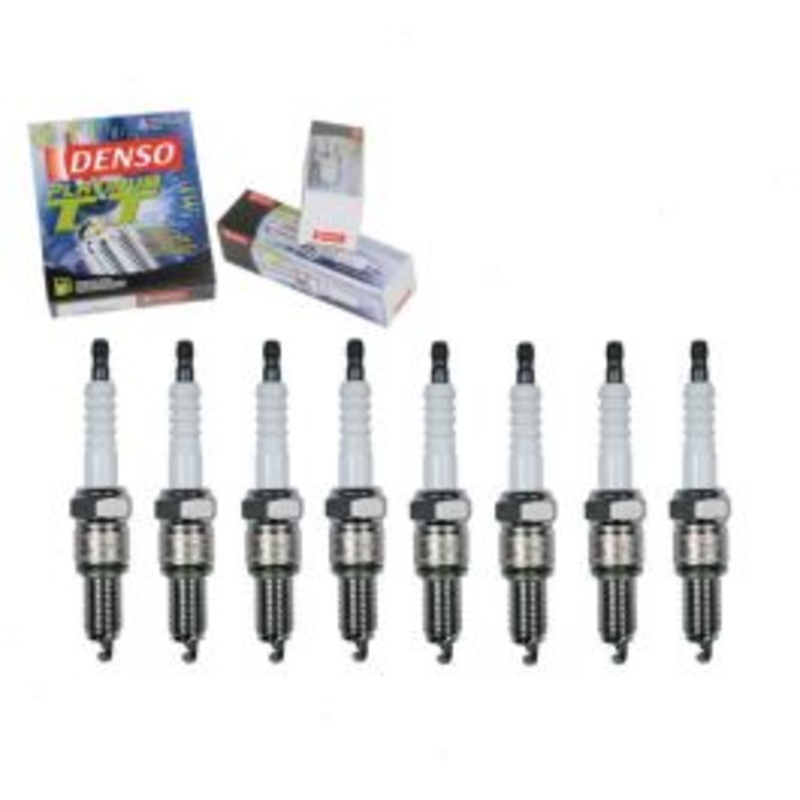 8 pc DENSO Platinum TT Spark Plugs for 1981-1991 Dodge W350 5.2L 5.9L V8