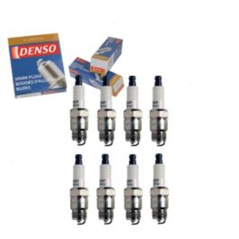 8 pc DENSO Standard U-Groove Spark Plugs for 1967-1970 Buick Wildcat 7.0L 7.5L V8