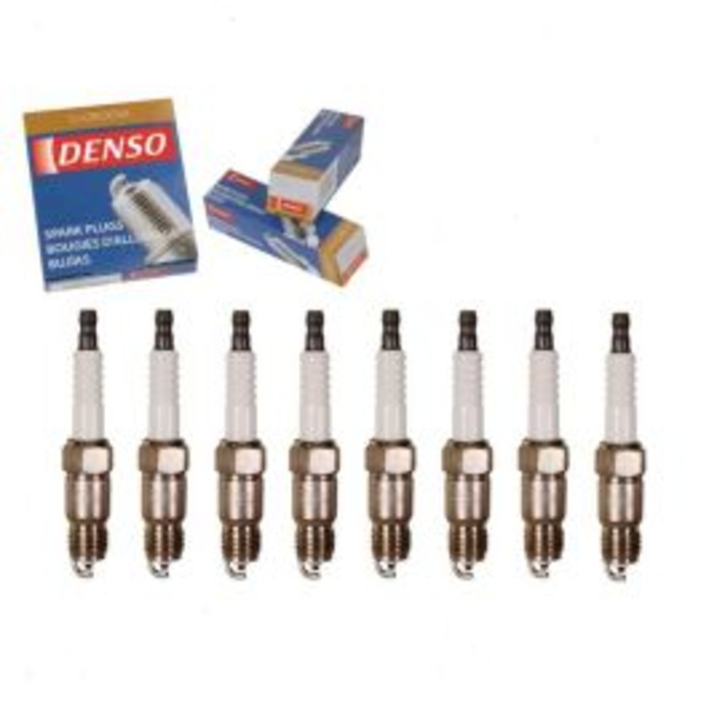8 pc DENSO Standard U-Groove Spark Plugs for 1992-1993 Cadillac Commercial Chassis 5.7L V8