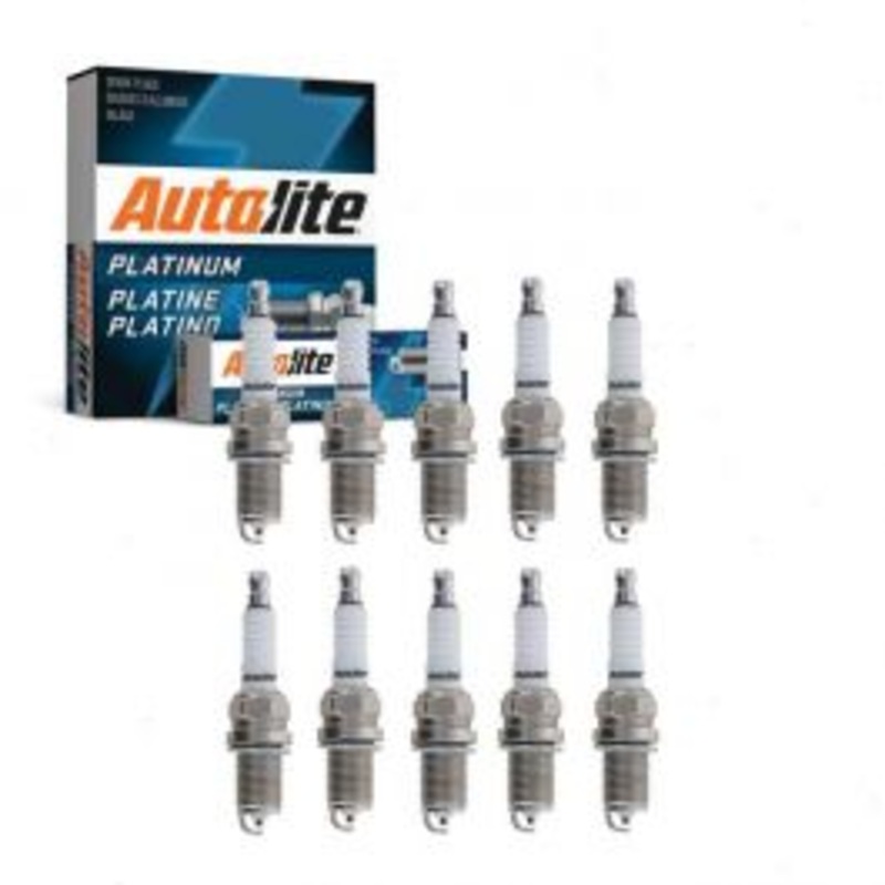 10 pc Autolite Platinum Spark Plug for 2011-2012 Lamborghini Gallardo