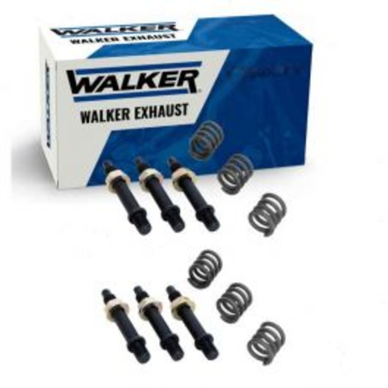 2 pc Walker Exhaust Bolt & Springs for 1991 Chevrolet R2500 Suburban 5.7L V8