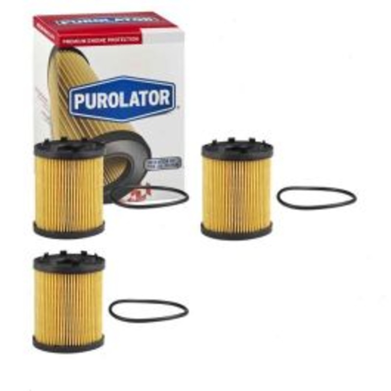 3 pc Purolator L16162 Engine Oil Filters